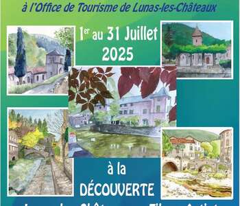 VERNISSAGE EXPOSITION LUNAS AU FIL DES ARTISTES