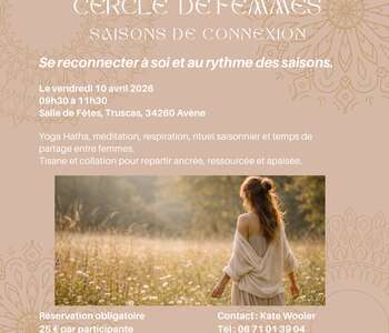 MATINÉE YOGA, MÉDITATION & CERCLE DE FEMMES TRUSCAS