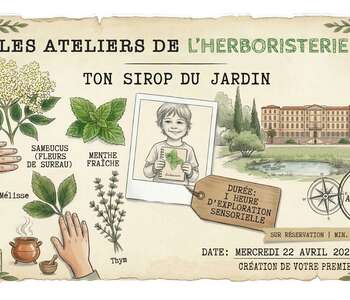 Les ateliers de l'herboristerie : fabrication d'un sirop de plantes en famille