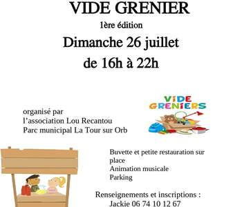 VIDE GRENIER LOU RECANTOU