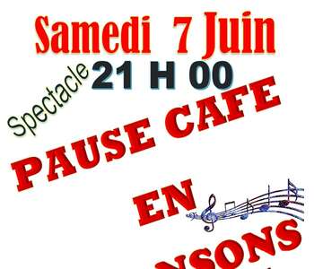 SPECTACLE PAUSE CAFÉ EN CHANSONS
