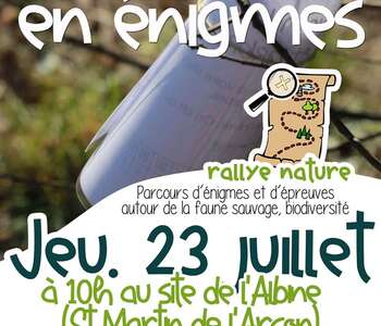 RALLYE NATURE : LA NATURE EN ÉNIGMES