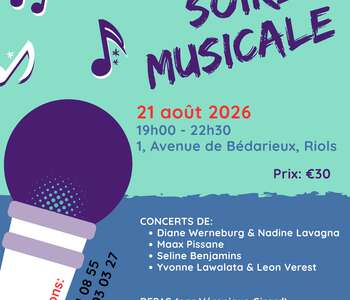 SOIRÉE MUSICALE ET GOURMANDE DE L'ÉTÉ