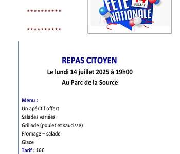 REPAS CITOYEN