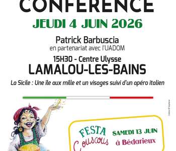 CONFÉRENCE LA SICILE UNE ÎLE AUX MILLE ET UN VISAGES