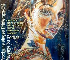 STAGE DE PEINTURE - PORTRAIT