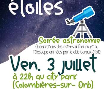 SOIREE CLUB ASTRO : DANS LES ETOILES