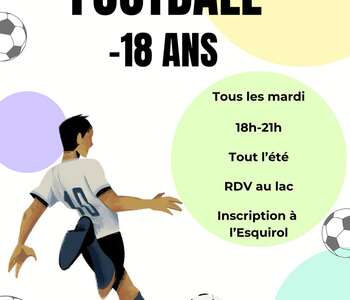 TOURNOI DE FOOT ENFANTS ET ADOS <18ANS