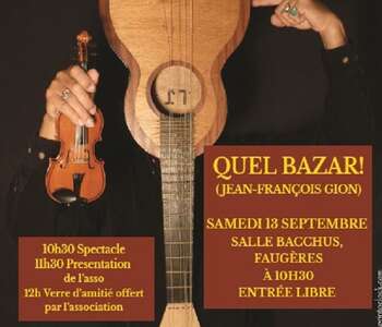 QUEL BAZAR !