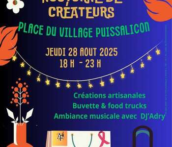 MARCHE ARTISANAL DE CRÉATEURS PUISSALICON