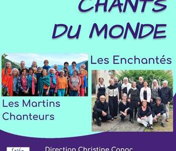 CONCERT CHANTS DU MONDE LES ENCHANTÉS