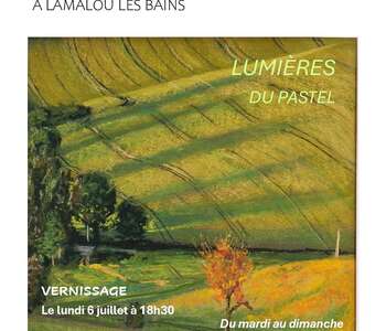 VERNISSAGE DE L'EXPOSITION "LUMIÈRES DE PASTEL"
