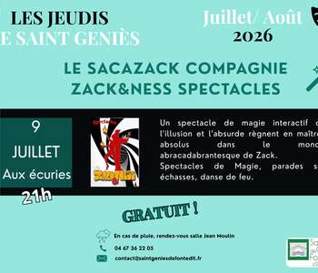 LES JEUDIS DE ST GENIÈS