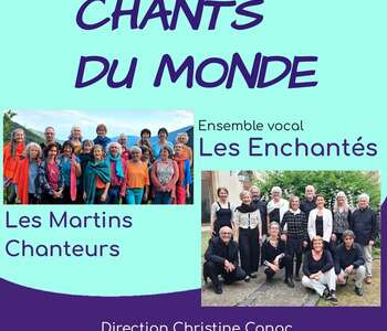 CONCERT CHANTS DU MONDE : LES ENCHANTÉS