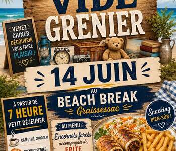 VIDE GRENIER AU BEACH BREAK