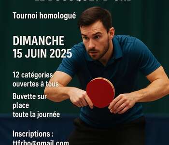 12ÈME TOURNOI RÉGIONAL DE TENNIS DE TABLE