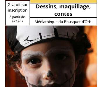 HALOWEEN MÉDIATHÈQUE BOUSQUET D'ORB