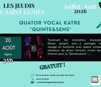 LES JEUDIS DE ST GENIES