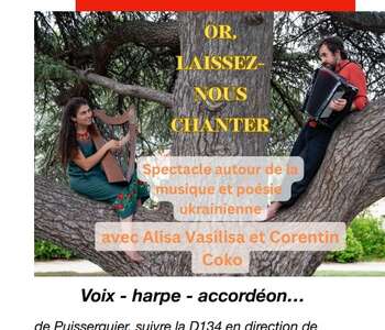 CONCERT - OR, LAISSEZ-NOUS CHANTER