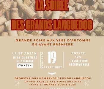 LA SOIRÉE DES GRANDS LANGUEDOC