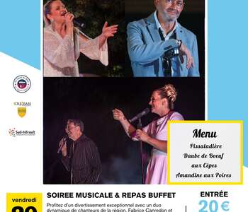 SOIRÉE MUSICALE ET REPAS BUFFET