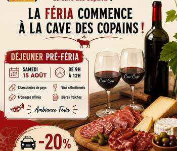 DÉJEUNER PRÉ-FÉRIA