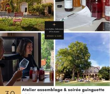 ATELIER ASSEMBLAGE ET SOIRÉE GUINGUETTE AU CHÂTEAU LA DOURNIE