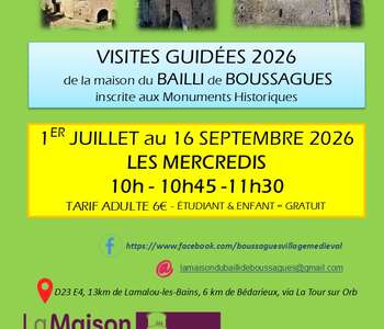 VISITE GUIDÉE DE LA MAISON DU BAILLI