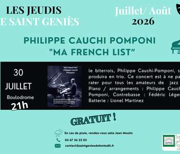 LES JEUDIS DE ST GENIES