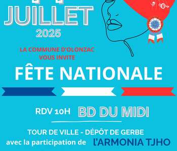 FÊTE NATIONALE - OLONZAC