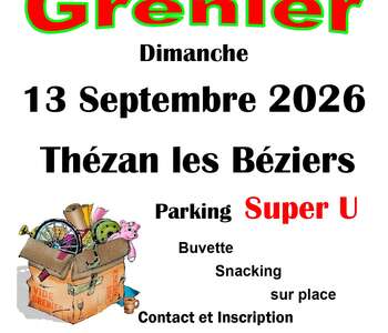 VIDE GRENIER DU CLUB DE FOOTBALL DE THEZAN