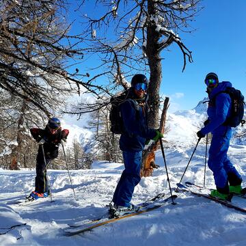 Hors piste et Free rando ski Brian on Provence Alpes C te d