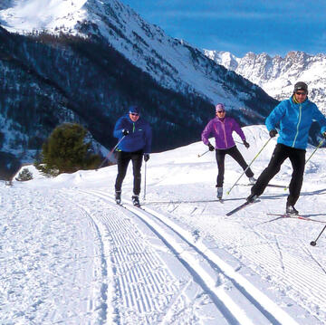 Ski de fond ESF N vache N vache Provence Alpes C te d Azur