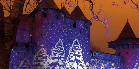 ILLUMINATIONS AU CHATEAU COMTAL