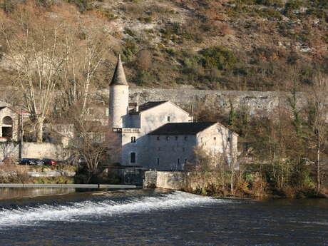 Cahors depuis la rivière