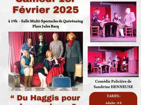 Soirée théâtre "Du Haagis pour les cochons" Le 1 fév 2025