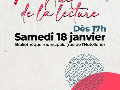 Nuit de la lecture Le 18 janv 2025