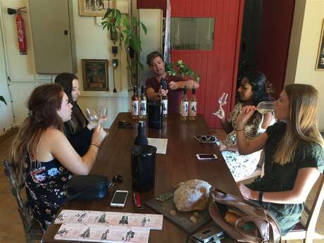 Excursion in shared minibus - Day - Visit of 3 vineyards & Wine tasting - F / GB - Trésor Languedoc Tours Excursion in shared minibus - Day - Visit of 3 vineyards & Wine tasting - F / GB - Trésor Languedoc Tours