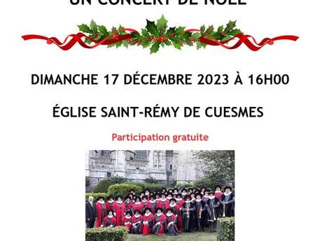Concert de Noël - Cuesmes