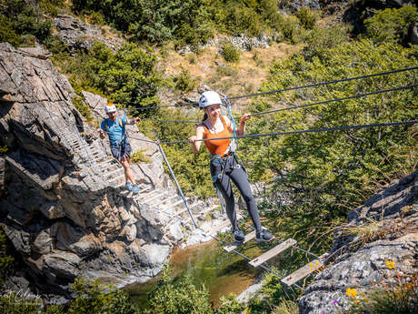 La Via Ferrata de Rousses avec Fabien de Sport Nature Lozère