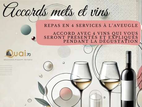 Mets dit vins au Quai 70 Le 24 janv 2025