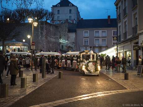 Petit train en centre-ville