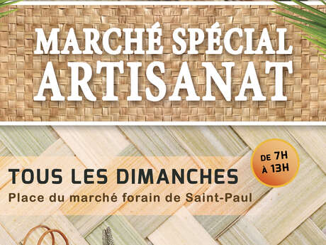 Marché spécial Artisanat Marché spécial Artisanat