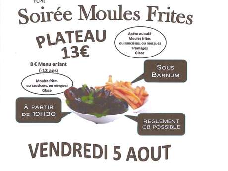 Soirée Moules frites