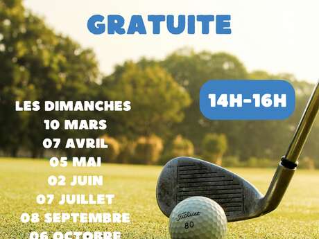 INITIATION GRATUITE - GOLF LA ROCHE-POSAY