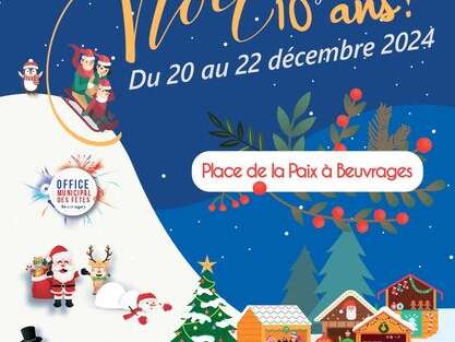 Marché de Noël Beuvrages Du 20 au 22 déc 2024