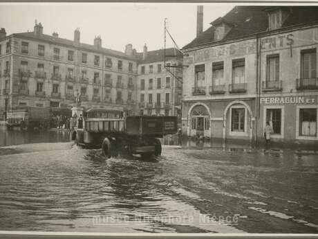 Chalon et ses inondations entre 1929 et 1955 (photos d'époque)