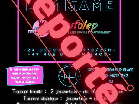 Lumigame du MBC / REPORTÉ Lumigame du MBC / REPORTÉ