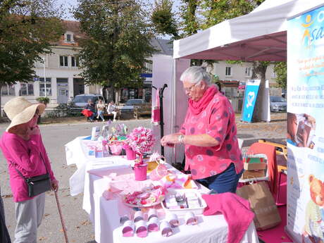 OCTOBRE ROSE : MARCHE D'ANTAN