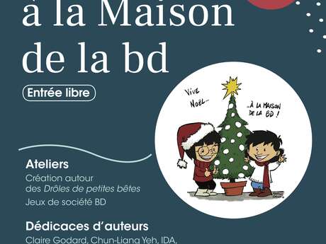 Noël à la Maison de la BD